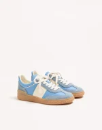 Valentino Upvillage Sneaker In Crust Leather With Nappa Calfskin Leather Band - Image 7